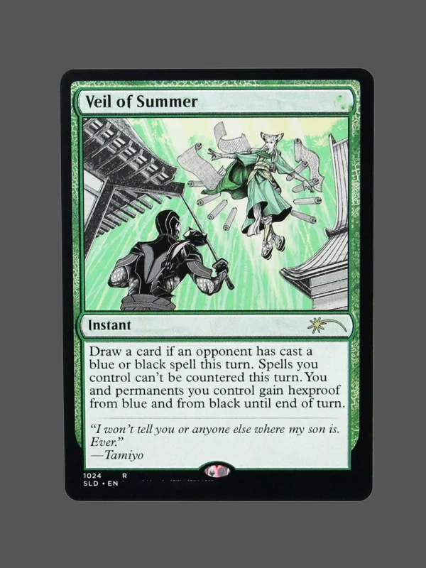 Veil of Summer Holo MTG Proxy | Streets of New Capenna