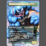 Venom, Deadly Devourer Holo MTG Proxy | Secret Lair