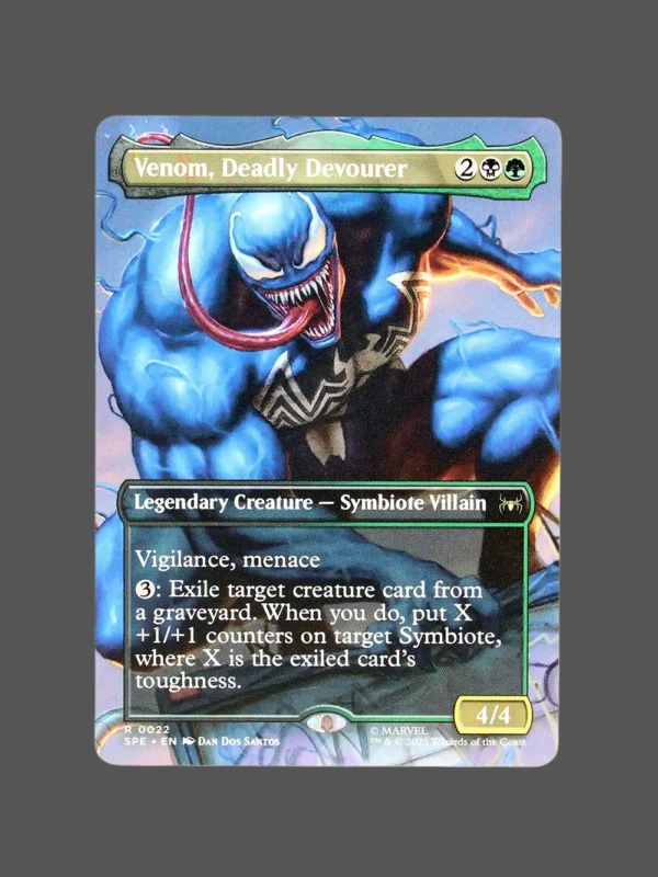 Venom, Deadly Devourer Holo MTG Proxy | Secret Lair