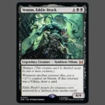 Venom, Eddie Brock Holo MTG Proxy | Marvel Snap