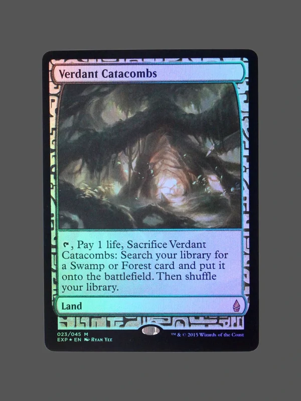 Verdant Catacombs Foil MTG Proxy | Expeditions