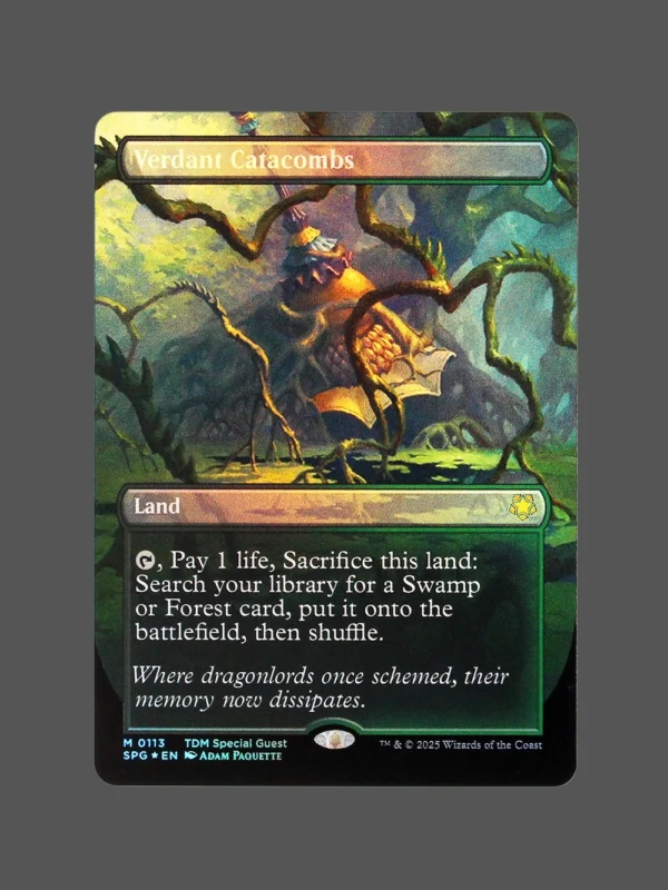Verdant Catacombs Foil MTG Proxy | SPG