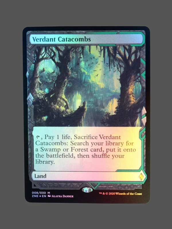 Verdant Catacombs Foil MTG Proxy | Zendikar Rising