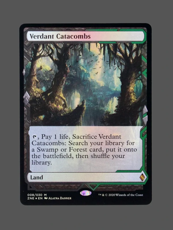 Verdant Catacombs Foil MTG Proxy | Zendikar Rising