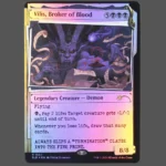 Vilis, Broker of Blood Foil MTG Proxy | Streets of New Capenna