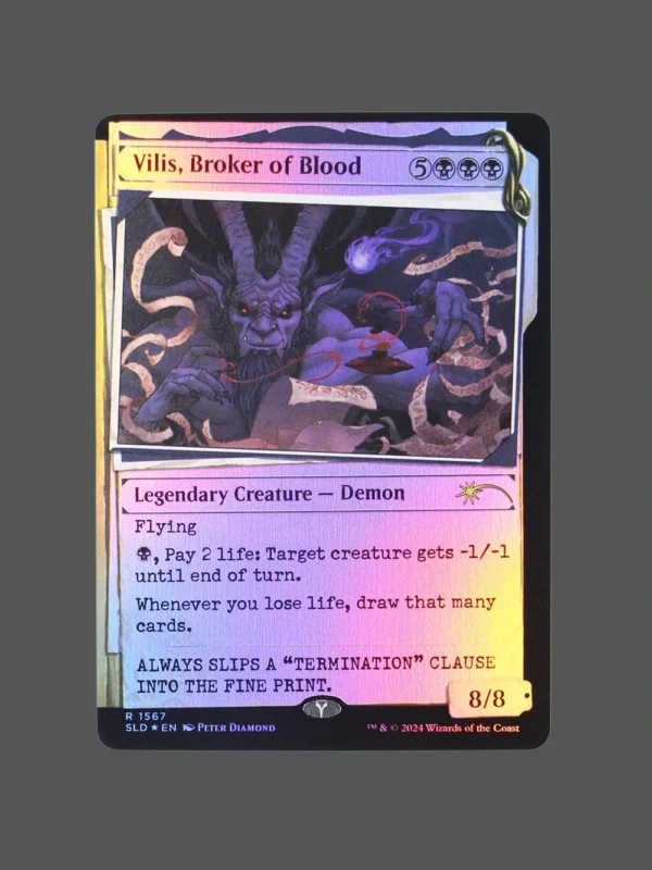 Vilis, Broker of Blood Foil MTG Proxy | Streets of New Capenna