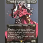 Vincent Valentine Holo MTG Proxy | Final Fantasy