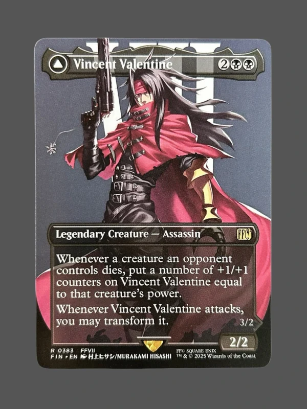 Vincent Valentine Holo MTG Proxy | Final Fantasy