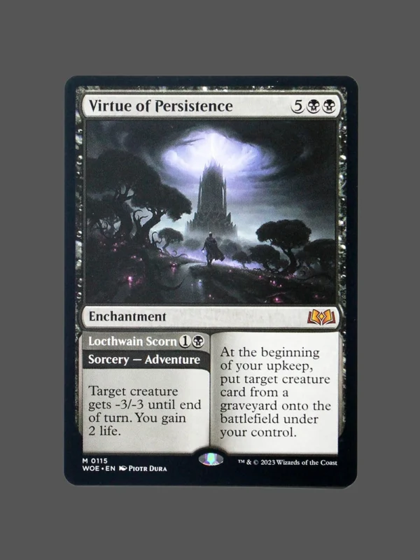 Virtue of Persistence Holo MTG Proxy | Wilds of Eldraine