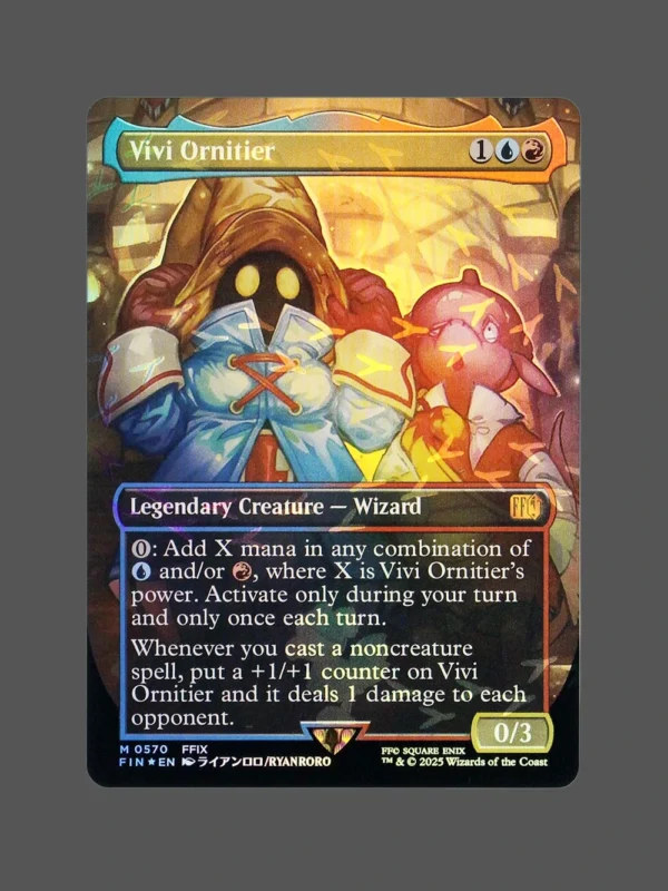 Vivi Ornitier Foil MTG Proxy | Final Fantasy
