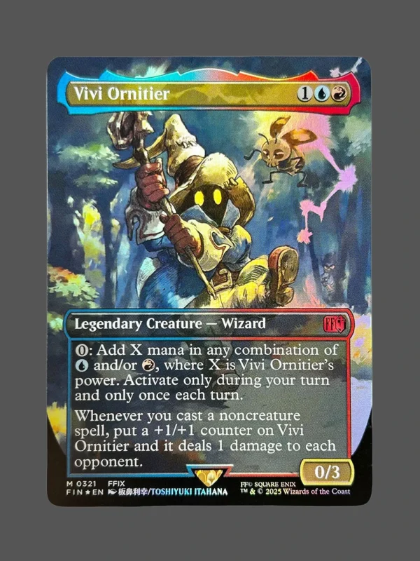 Vivi Ornitier Foil MTG Proxy | Final Fantasy