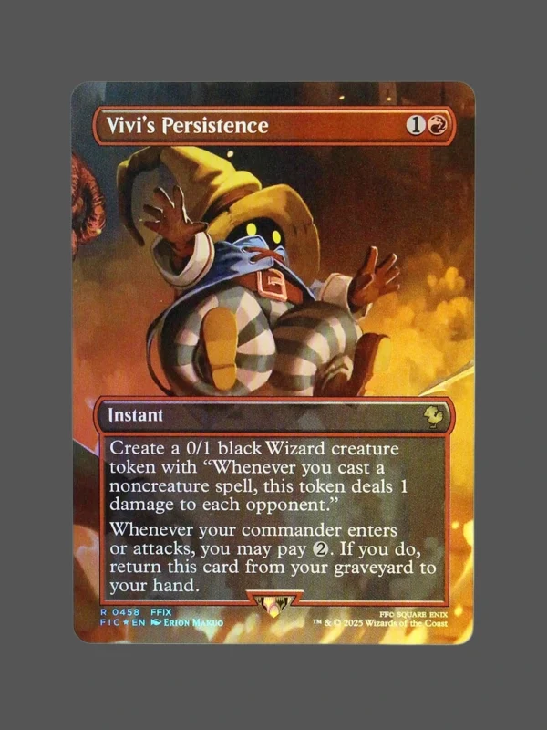 Vivi's Persistence Foil MTG Proxy | Final Fantasy
