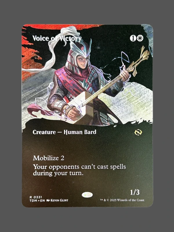 Voice of Victory Holo MTG Proxy | The Dark Moon