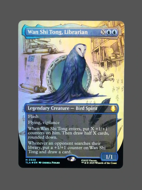 Wan Shi Tong, Librarian Foil MTG Proxy | The Lost Caverns of Ixalan