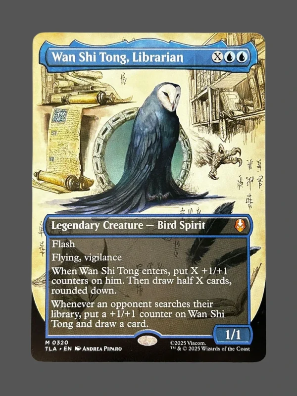 Wan Shi Tong, Librarian Holo MTG Proxy | The Lost Caverns of Ixalan