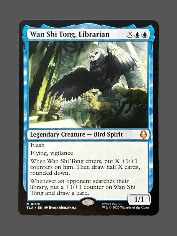 Wan Shi Tong, Librarian Holo MTG Proxy | The Lost Caverns of Ixalan