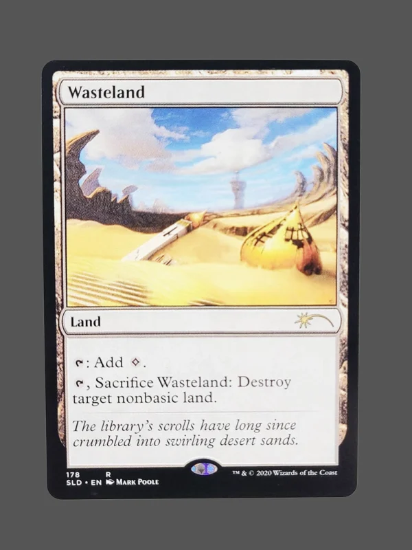 Wasteland Holo MTG Proxy | Secret Lair Drop