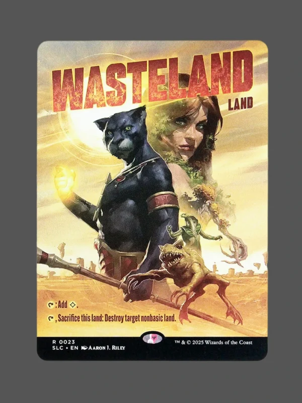 Wasteland Holo MTG Proxy | Streets of New Capenna