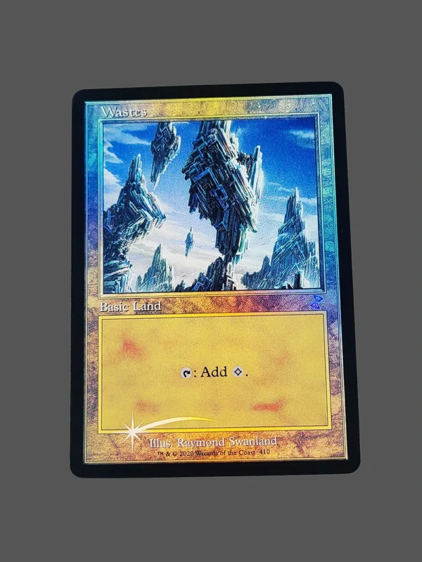 Wastes Foil MTG Proxy | Throne of Eldraine