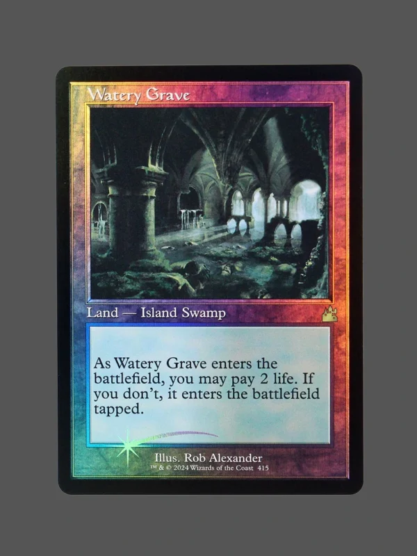 Watery Grave Foil MTG Proxy | Masters 25