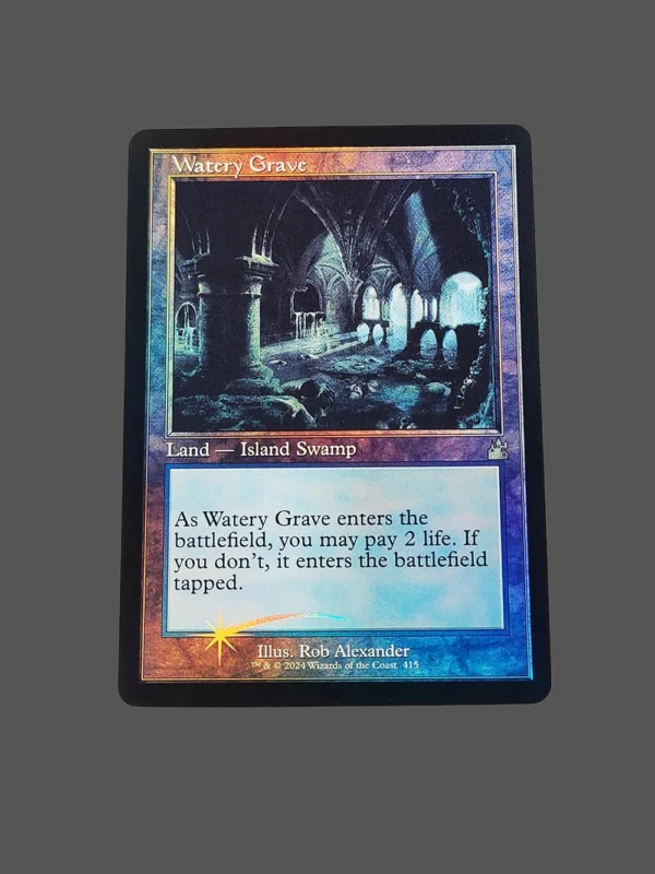Watery Grave Foil MTG Proxy | Ravnica Remastered