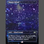 Watery Grave Galaxy Foil MTG Proxy | Unfinity