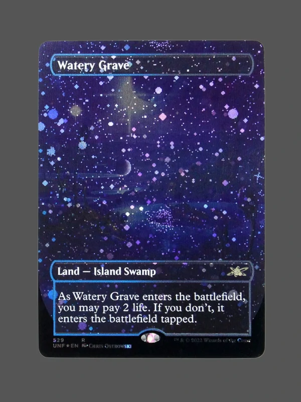Watery Grave Galaxy Foil MTG Proxy | Unfinity