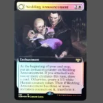 Wedding Announcement Foil MTG Proxy | Vow of the Daleks