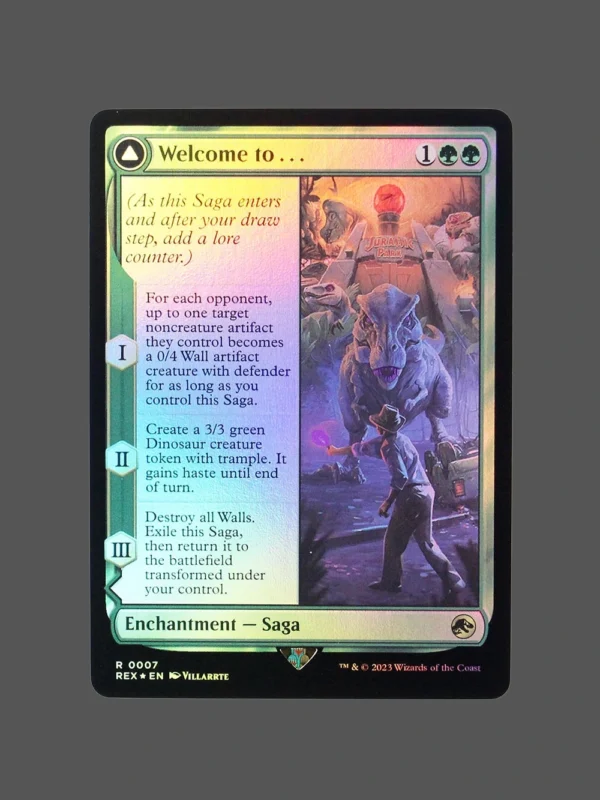 Welcome to ... Foil MTG Proxy | The Lost Caverns of Ixalan