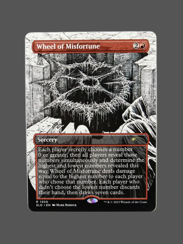 Wheel of Misfortune Holo MTG Proxy | Streets of New Capenna