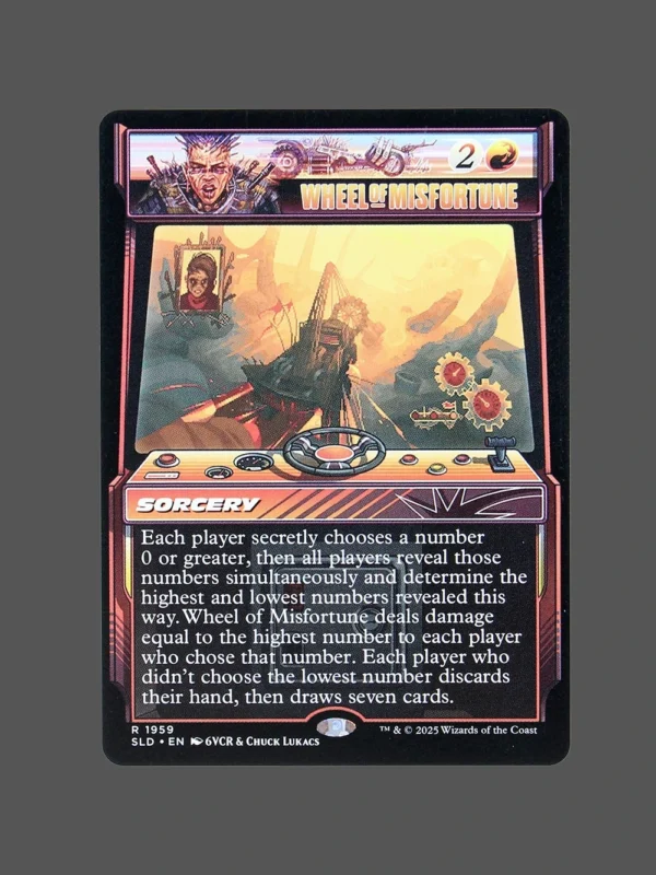 Wheel of Misfortune Holo MTG Proxy | Streets of New Capenna