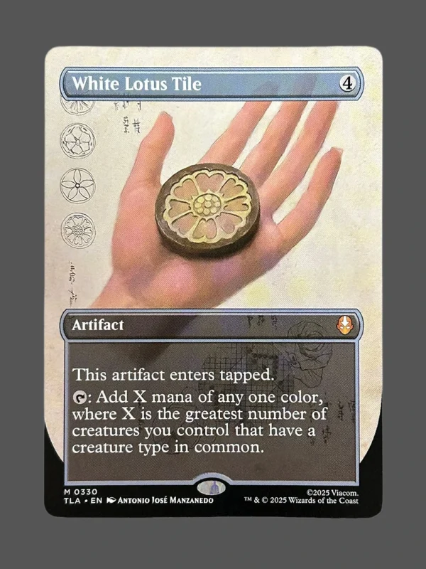 White Lotus Tile Holo MTG Proxy | The Lost Ancient