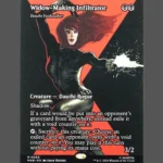 Widow-Making Infiltrator Holo MTG Proxy | Marvel