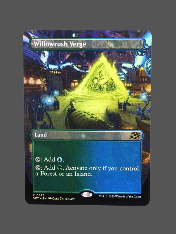 Willowrush Verge Foil MTG Proxy | Dominaria United