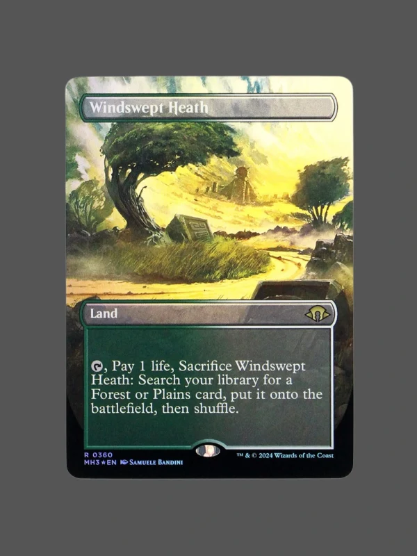 Windswept Heath Foil MTG Proxy | March of the Machine