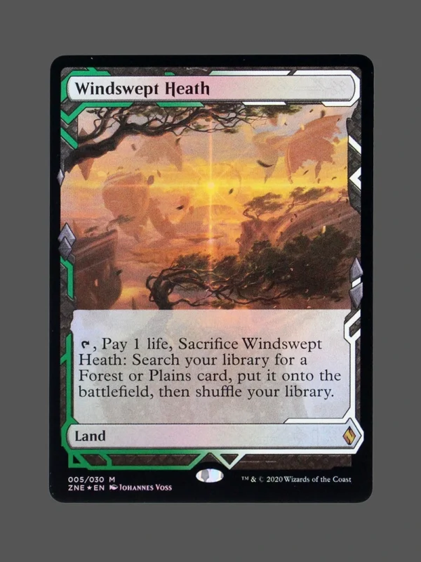Windswept Heath Foil MTG Proxy | Zendikar Rising