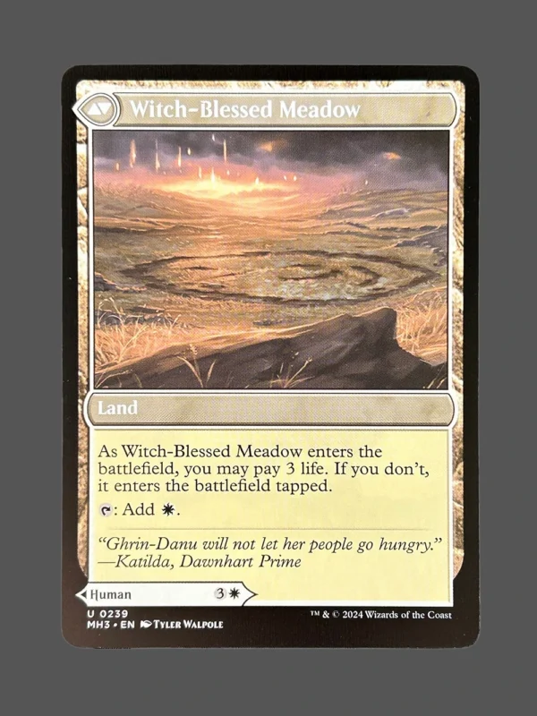 Witch-Blessed Meadow Regular MTG Proxy | March of the Machine