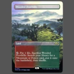 Wooded Foothills Foil MTG Proxy | Magic: The Gathering