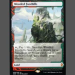Wooded Foothills Holo MTG Proxy | Zendikar Rising