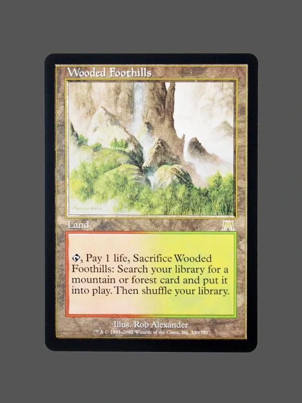 Wooded Foothills Regular MTG Proxy | 8th Edition