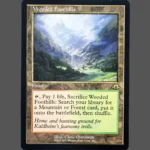 Wooded Foothills Regular MTG Proxy | Kaldheim