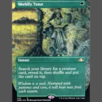 Worldly Tutor Holo MTG Proxy | Duskmourn