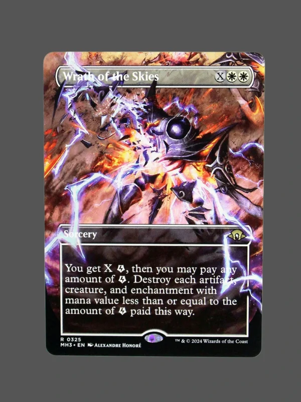 Wrath of the Skies Holo MTG Proxy | Magic: The Gathering