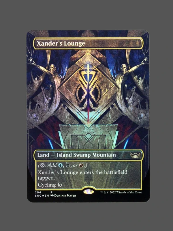Xander's Lounge Foil MTG Proxy | Streets of New Capenna