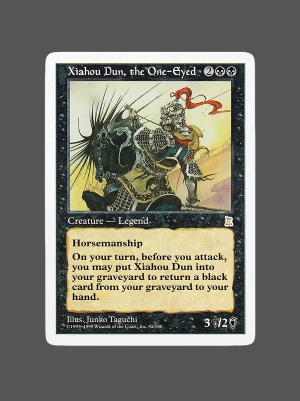 Xiahou Dun, the One-Eyed Regular MTG Proxy | Legends