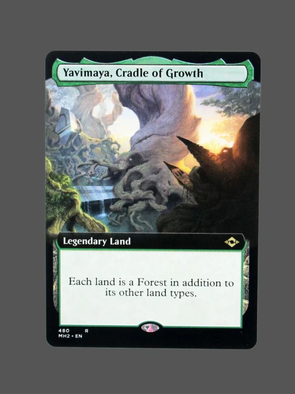 Yavimaya, Cradle of Growth Holo MTG Proxy | March of the Machine