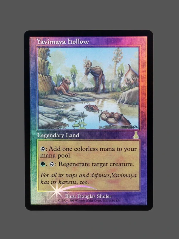 Yavimaya Hollow Foil MTG Proxy | Mirage