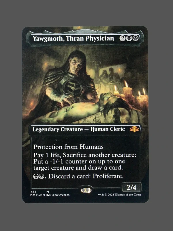 Yawgmoth, Thran Physician Holo MTG Proxy | Dominaria Remastered