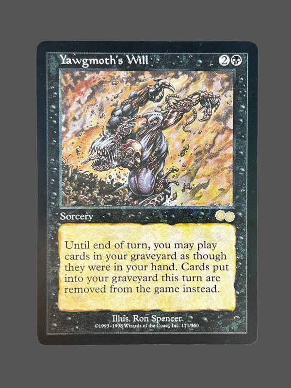 Yawgmoth's Will Regular MTG Proxy | Urza's Saga