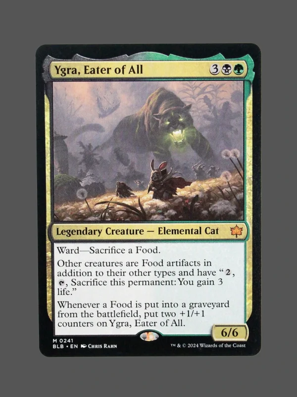 Ygra, Eater of All Holo MTG Proxy | Bloomburrow